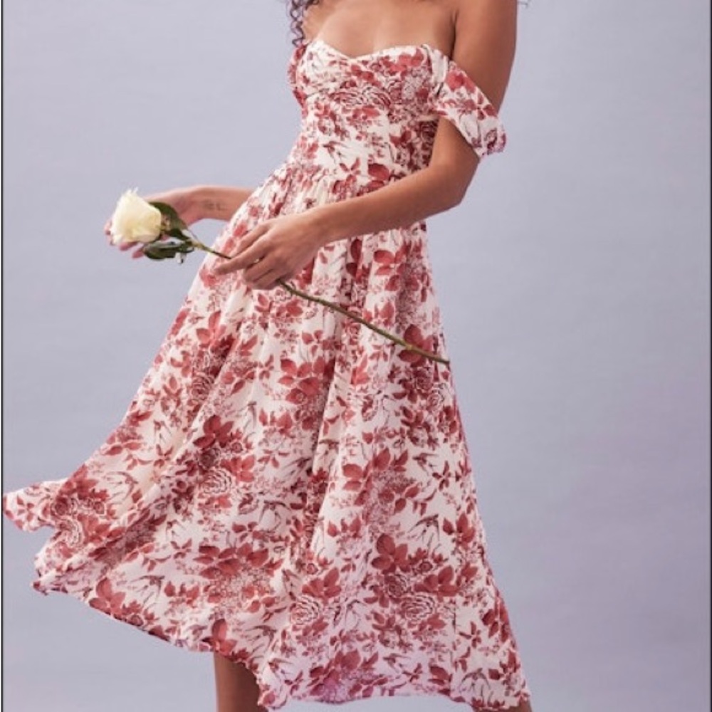 Reformation Violet Dress